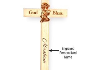 Personalized Boy Named Cross for Christmas (8x4in)