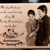 Couple Wooden Photo Frame