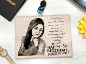 Customized Wooden Happy Birthday Frame Gifts for Girlfriend ...