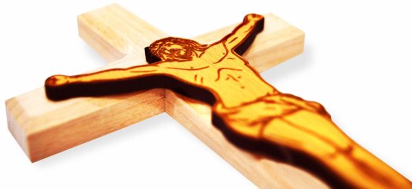 Jesus Engraved Cross