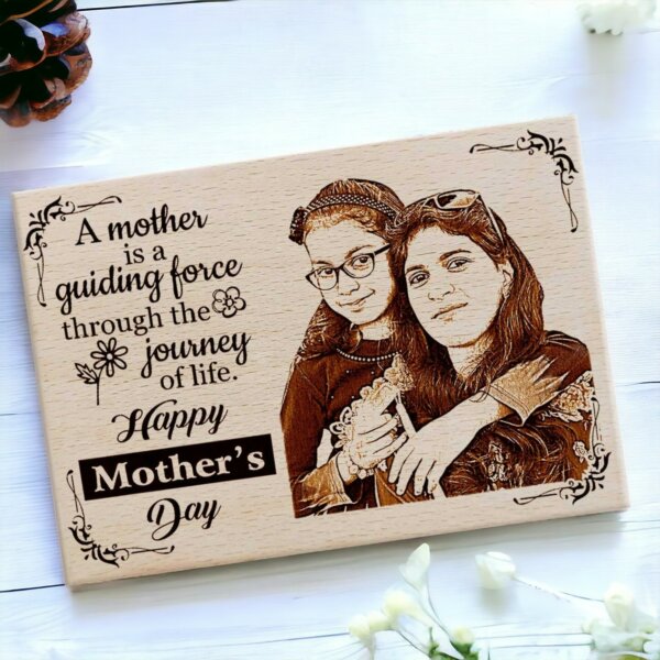 wooden frame for mom