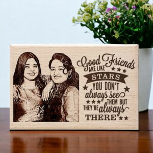 Personalized Photo Plaque Friendship Gift for Best Frie...