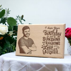 Personalized Engraved Wooden Frame Birthday Gifts For Her an...