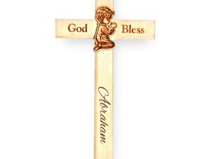 Personalized Boy Named Cross for Christmas (8x4in)