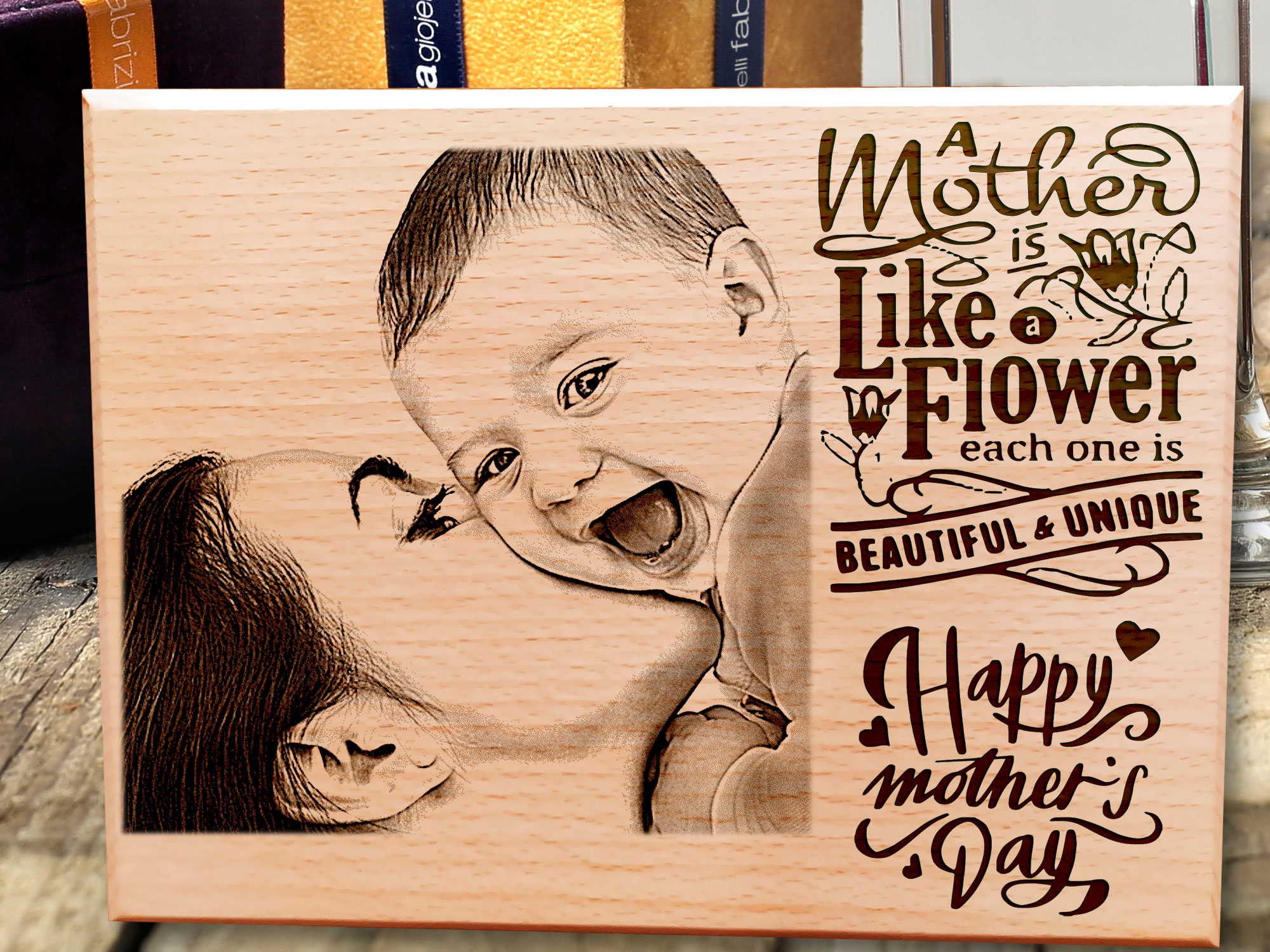 IGMothersDayPhotoFrame10x8inA 1