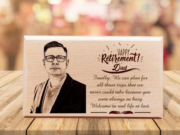 Retirement Gift for Women Men Retirement Plaque Happy Retirement Gifts  Inspirati | eBay