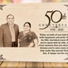 50th Marriage Anniversary Gift