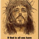 Engraved Photo on Wood - Christmas Plaque (7x5 inches, Brown)