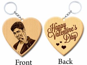 Valentine’s Day Customized Keychain for Girl Or Boy Fr...