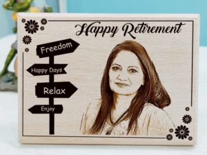 Personalized Engraved Photo Frame Happy Retirement Gift for ...