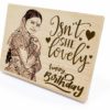 Customized Wooden Happy Birthday Frame