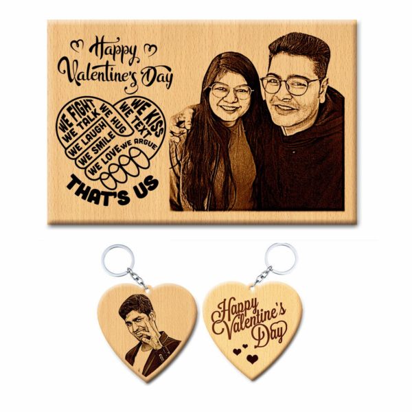 6x4 frame and keychain combo