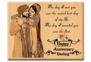 AnniversayPhotoPlaque10x8in