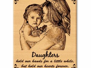 Personalized Engraved Wooden Photo Frame Gift For Little Pri...