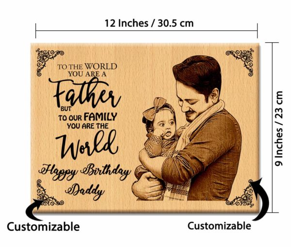 Father's Birthday Frame