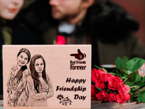 Personalized Wooden Frame Gifts for Best Friend