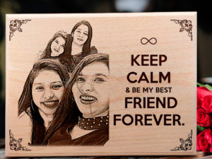 Personalized Wooden Frame Gifts for Best Friend