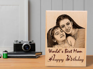 World’s Best Mom Customized Engraved Photo Frames...