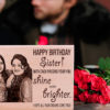 Sister's Birthday- 6x4 in