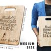 Meals chopping board size