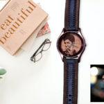 Personalized Engraved Stylish Photo Wrist Watch For Boys or Man