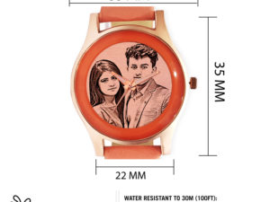 Personalized Engraved Stylish Photo Wrist Watch For Girls or Woman