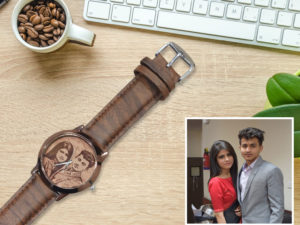 Personalized Engraved Stylish Photo Wrist Watch For Boys or ...