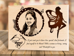 Personalized Women’s Day Engraved Plaque Gift for Women