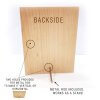 Backside Wooden Frame