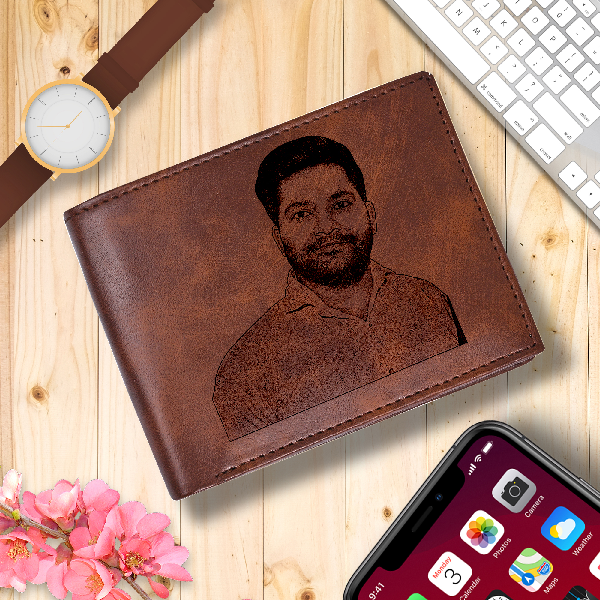 Brown wallet