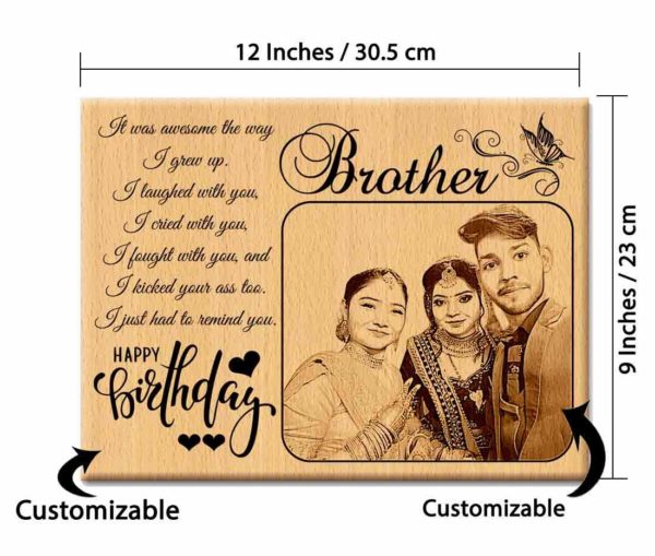 size of 12x9 brother bday