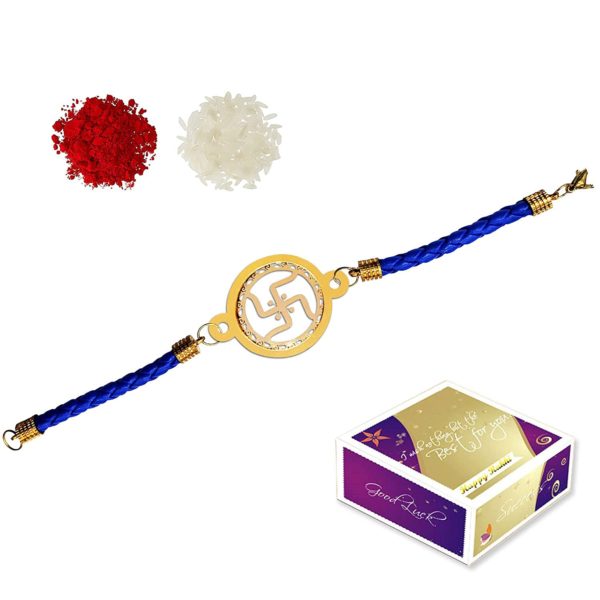 Buy Indian Art and Crafts 6 Pics Rakhi for Brother Handmade Gujrati Fancy  Designer Rakhi for Brother With Roli Rise|Rakhi for Raksha Bandhan |Bracelet  Rakhi|Wooden BeadsPearl|Best Gift Rakhi for Brother. Online In