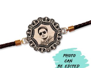 Personalized Bracelet Photo Incredible Rakhi For Men