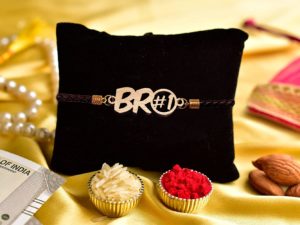 Bro Number 1 Designer Bracelet Incredible Rakhi for Sweet Br...