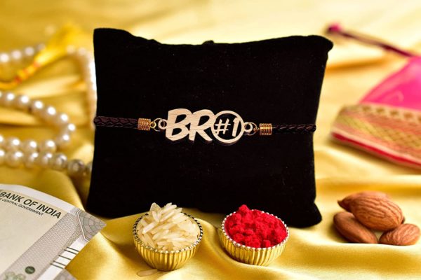 Designer Bracelet Rakhi for Brother