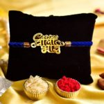 Caring Wala Bhai Bracelet Incredible Rakhi (Gold Acrylic)