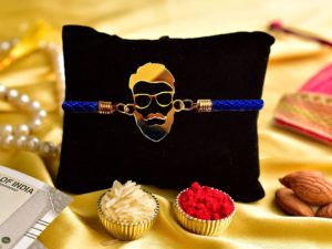 Beard Style Designer Bracelet Incredible Rakhi with Roli Cha...