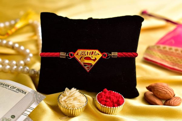 Super Heroes Designer Bracelet Rakhi for Nephew