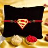 Super Man Designer Bracelet Rakhi