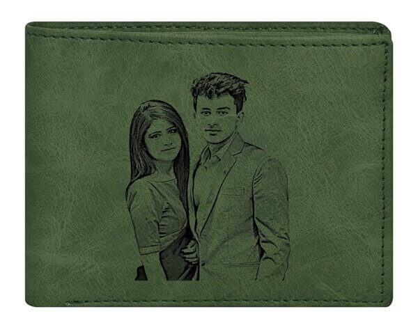 Green Photo Wallet