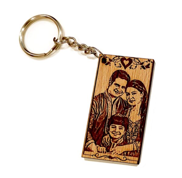 Rectangle Keychain