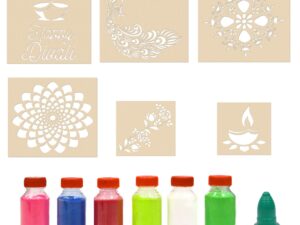 Rangoli Stencils Making Design for Floor Decoration Items wi...