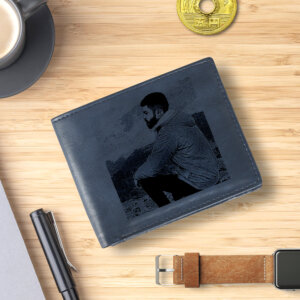 Personalized RFID Protected Minimalist Wallet For Men and Boys