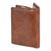 Brown Ladies back Side Wallet