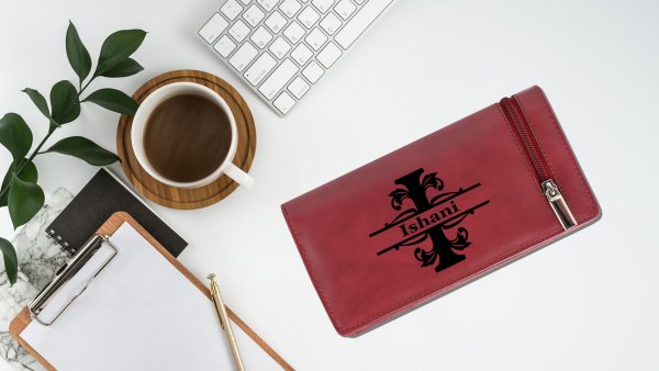 Personalised Name Cherry Wallet