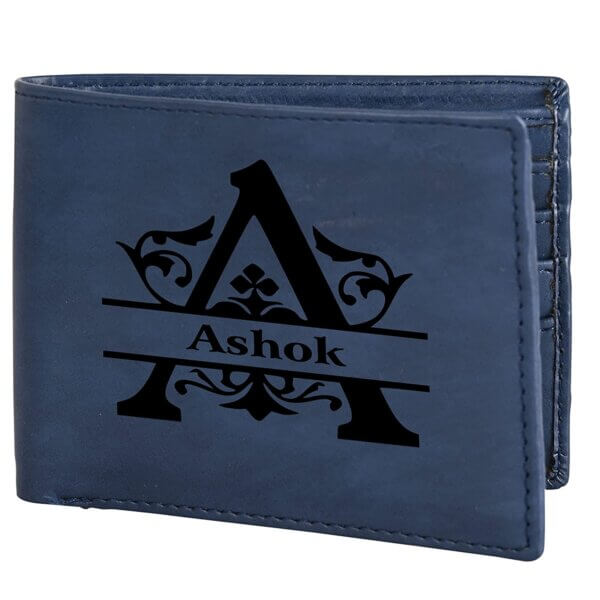 Blue Name Wallet