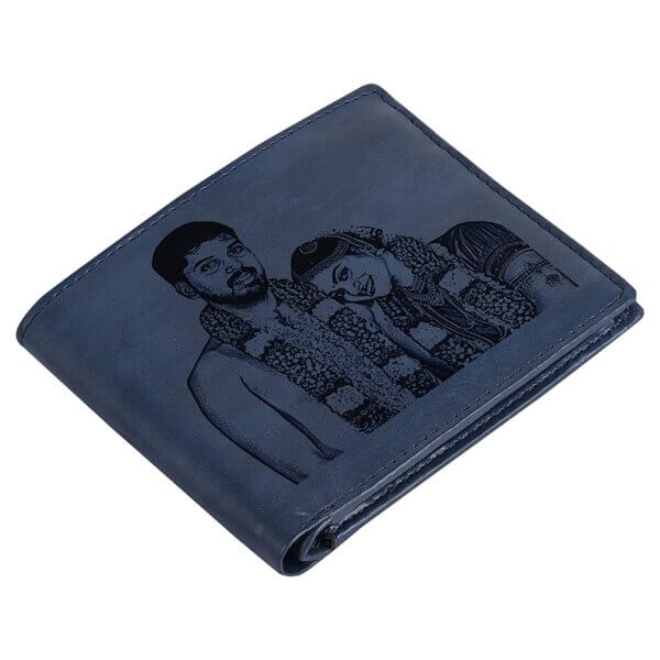 Blue Photo Wallet