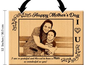 Happy Mother’s Day Customized Engraved Photo Plaque fo...