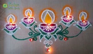 Read more about the article Specialised Rangoli With Meaning