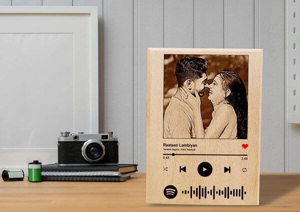 Spotify Wooden Frame